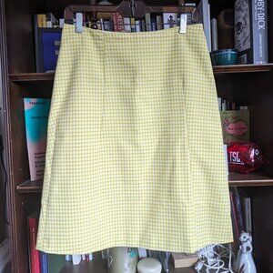 Marni yellow floral mini skirt, size 38
